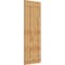 Ekena Millwork Joined Board-n-Batten Shutters w/Z-Bar, Rough Sawn Western Red Cedar, 32 1/4W x 84H, PR RBJ06Z32X084RWR - alternate 5